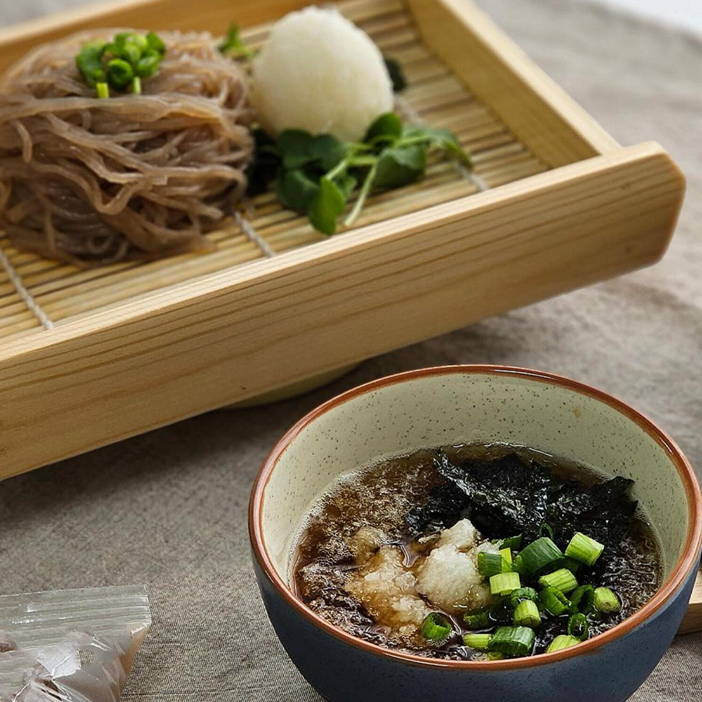 저칼로리 곤약면 메밀면 200g x 10팩 모밀국수 칼국수 글루텐프리 밀가루없는 - 상세 이미지 2