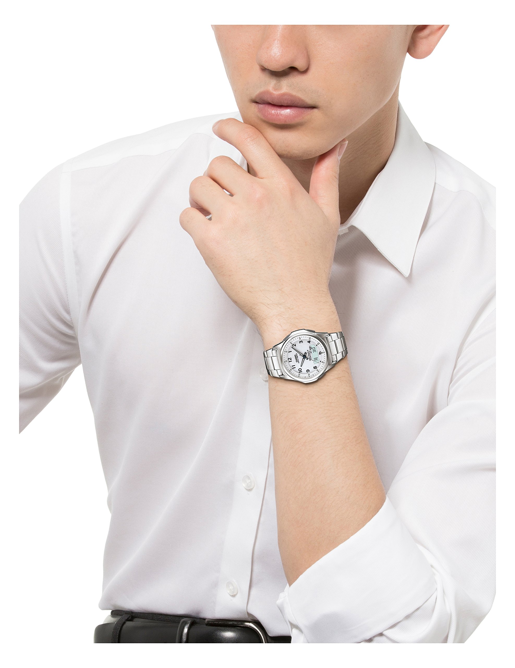 카시오 CASIO 웨이브 셉터 손목 시계 솔라 일본제 WVA-M630D-7AJF - 상세 이미지 2