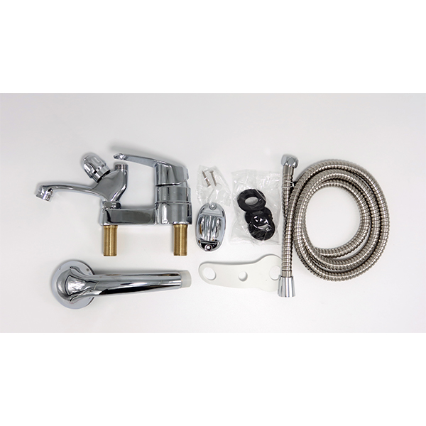 비욘드퍼니싱 투홀 세면대 수전 샤워기 겸용 국내생산 KC인증 MWL500