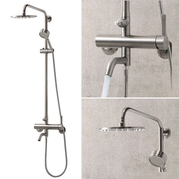 해바라기샤워기 SUS304 스텐 샤워 욕실 샤워기 세트 수도 교체 RA3100 비욘드퍼니싱