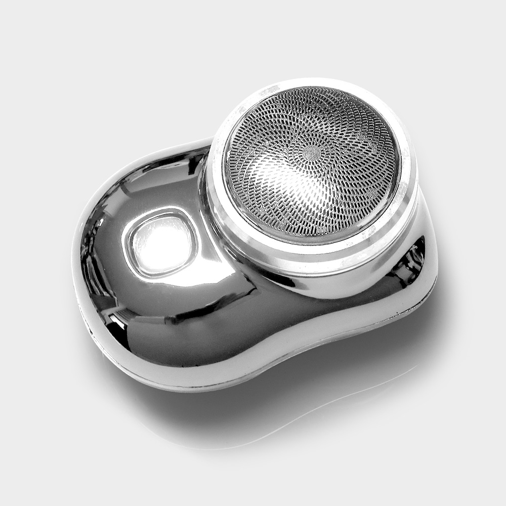 충전식 휴대용 미니 면도기 55g KC인증 6날 칼날 C타입 차량용 여행용