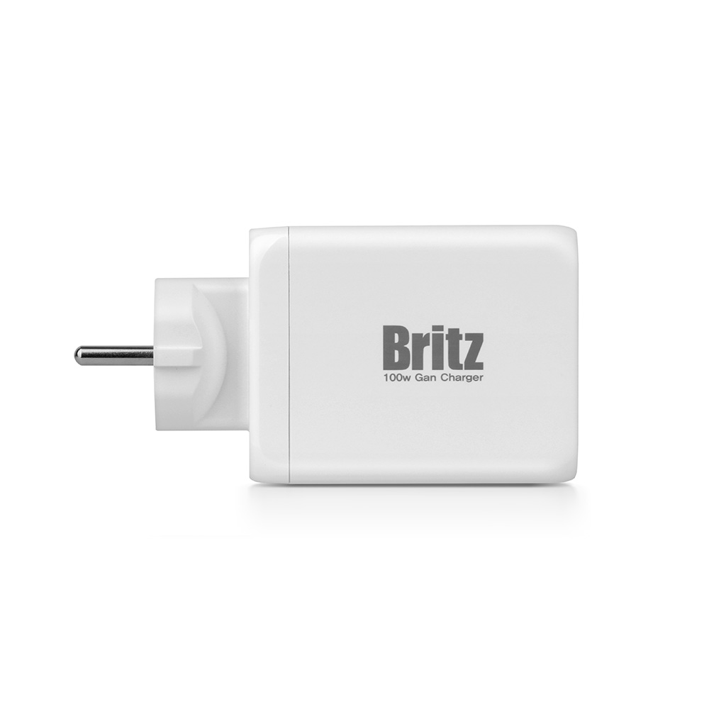 브리츠 GaN PD100W 고속충전기 C타입 USB 퀵차지 멀티 어댑터 - 상세 이미지 3