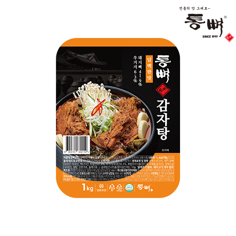 [국물요리 베스트] 통뼈감자탕 든든한 한끼 담백한맛, 1kg, 8개 이미지 6
