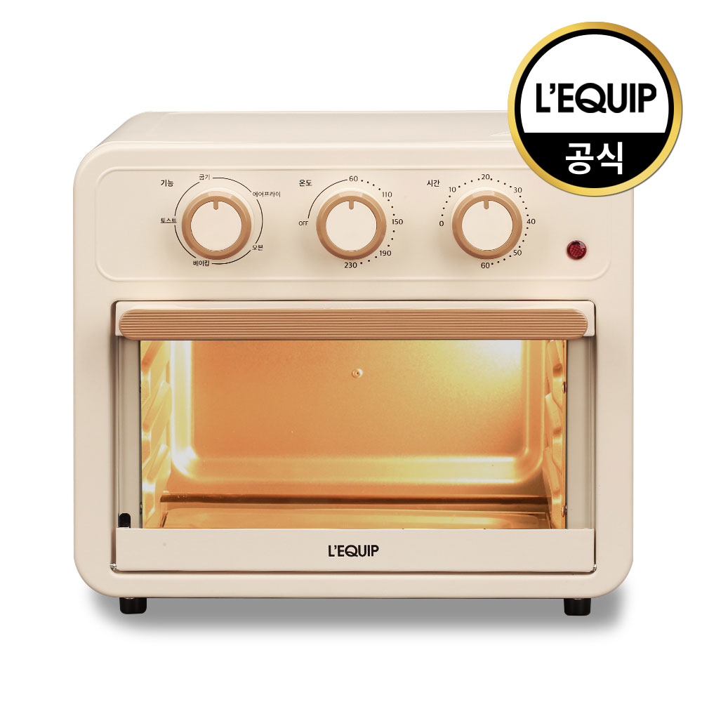 리큅 미니 가정용 소형 에어프라이어 오븐 12L LAF-MO1208