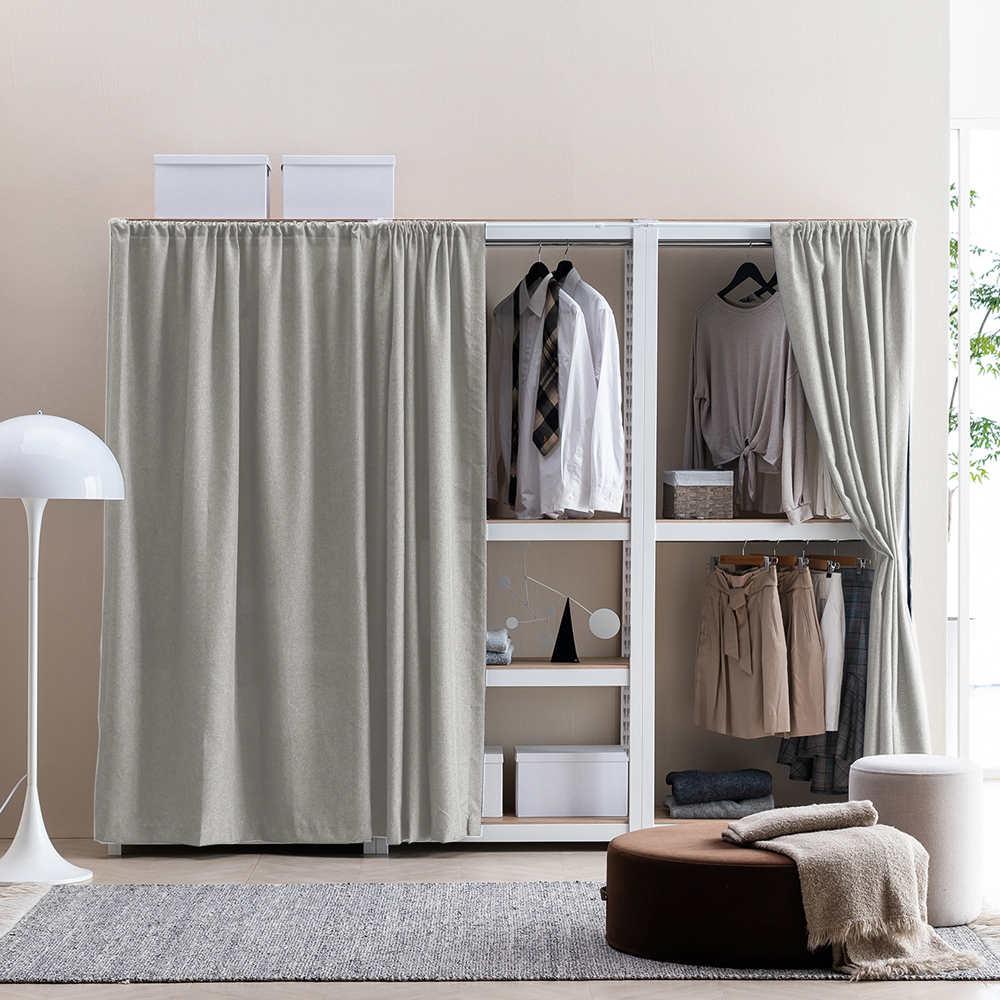 스피드랙 시스템행거 스탠드 옷걸이 드레스룸 홈던트하우스 400x400x900 2단 1행거