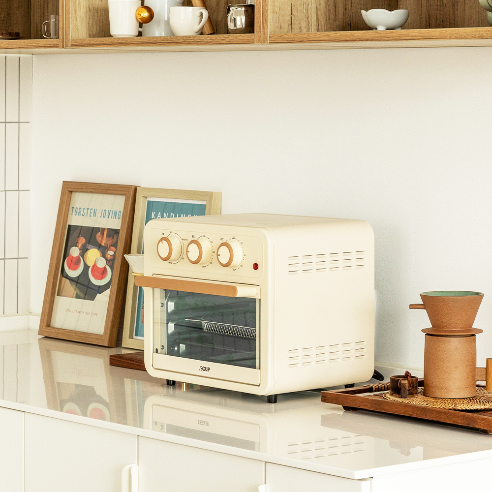 리큅 미니 가정용 소형 에어프라이어 오븐 12L LAF-MO1208