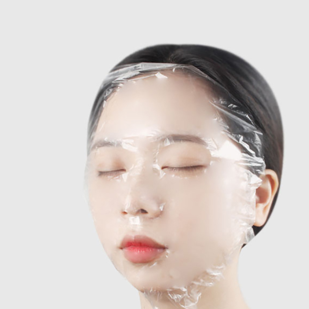 얼굴비닐팩 비닐마스크팩 시트지 커버 100매 - 상세 이미지 3