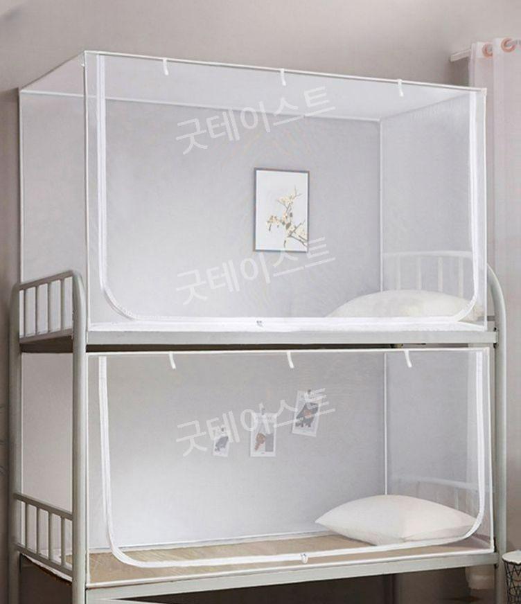 학생 기숙사 이층침대 모기장 대형 캐노피 방충망 - 상세 이미지 3