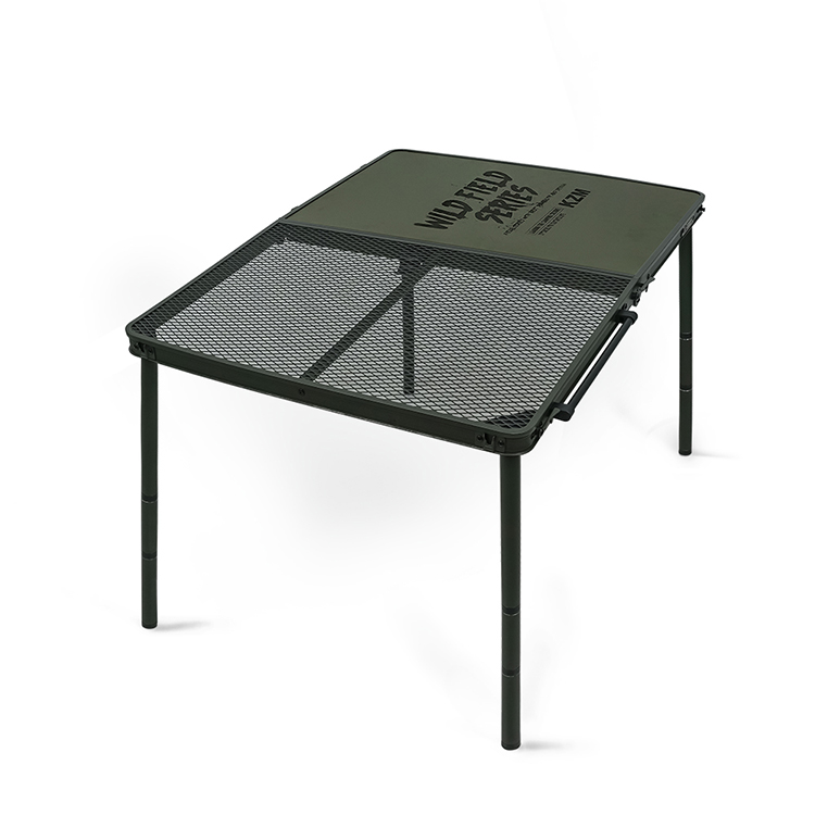 와일드 필드 2폴딩 캠핑테이블 접이식 높이조절 좌식 경량 테이블 IGT 무한연결 가능