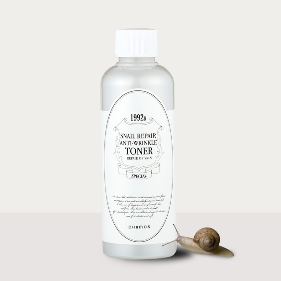 달팽이 스킨 스네일 리페어 안티 링클 토너 200ml 건조하고 푸석한 보습 영양 주름 관리 - 상세 이미지 4