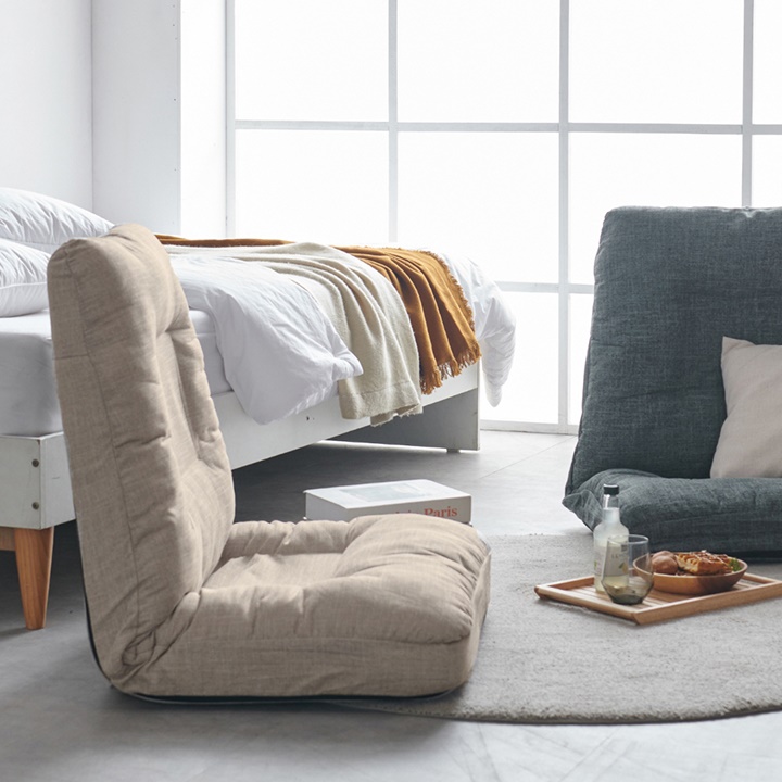 바닥 쇼파 1인 낮은 쇼파 앉은뱅이 쇼파 앉는 저상형 소파