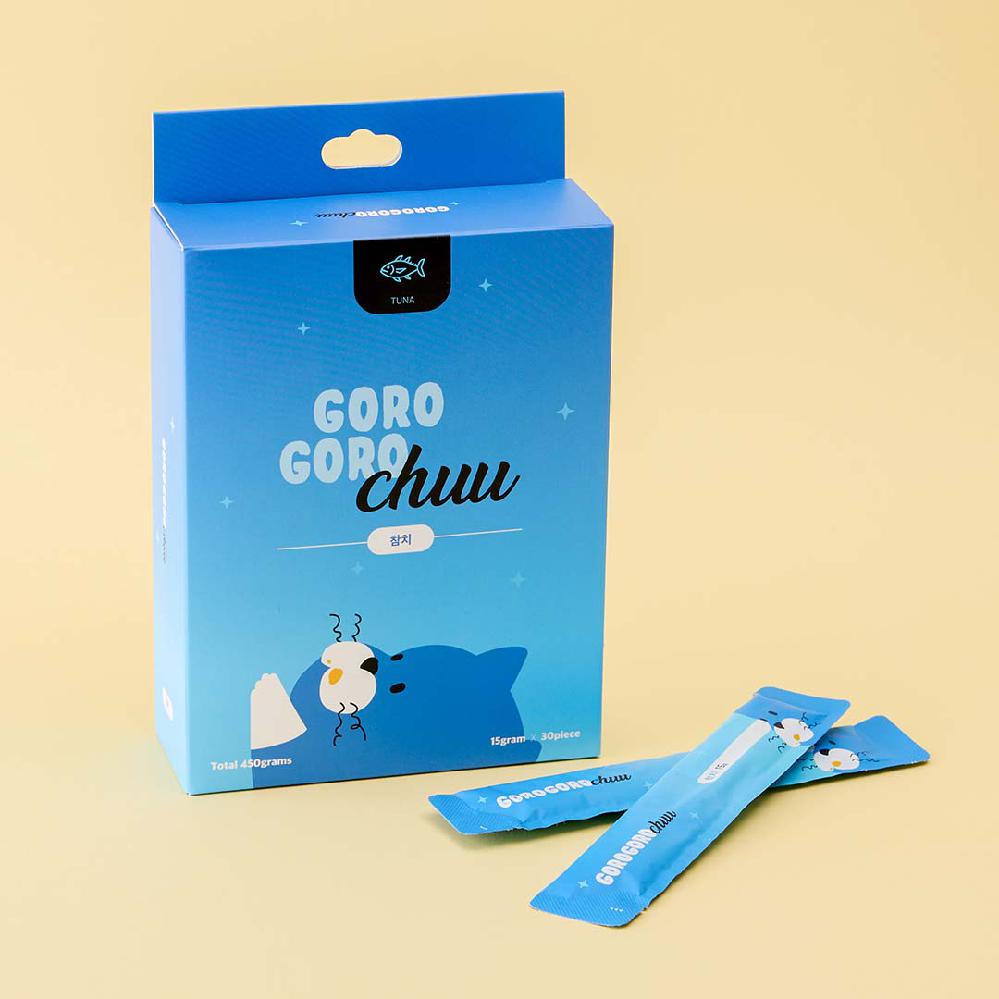 고로고로 츄 15g X 30P 고양이 츄르 스틱 간식 믹스, 450g, 1개 - 상세 이미지 4