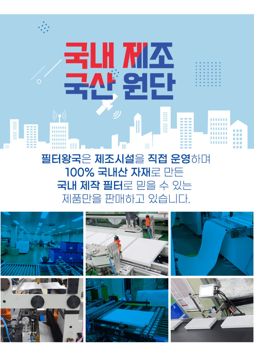 삼성 에어드레서 필터 3벌용 일반용 국산 3+1 미세먼지 제거 필터왕국 판매처 상세 정보 이미지 3