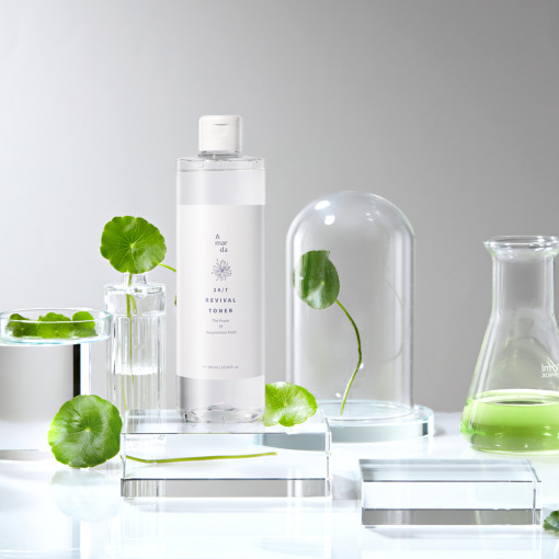 아말다 24/7 부활 토너 500ml 병풀 시카 약산성 스킨+증정품 - 상세 이미지 5