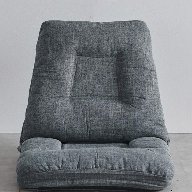 신형 좌식 리클라이너 의자 1인 패브릭 리클라이너 1인용 수동 리클라이너