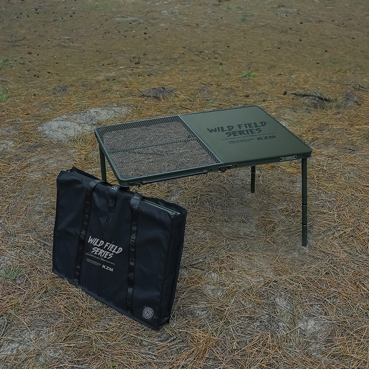 와일드 필드 2폴딩 캠핑테이블 접이식 높이조절 좌식 경량 테이블 IGT 무한연결 가능