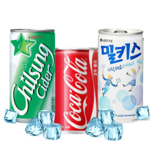 미니 캔음료 코카콜라 칠성사이다 밀키스 190ml 각10캔 총30캔 음료... 맛있게 먹은 솔직 후기 - 상품 이미지 1