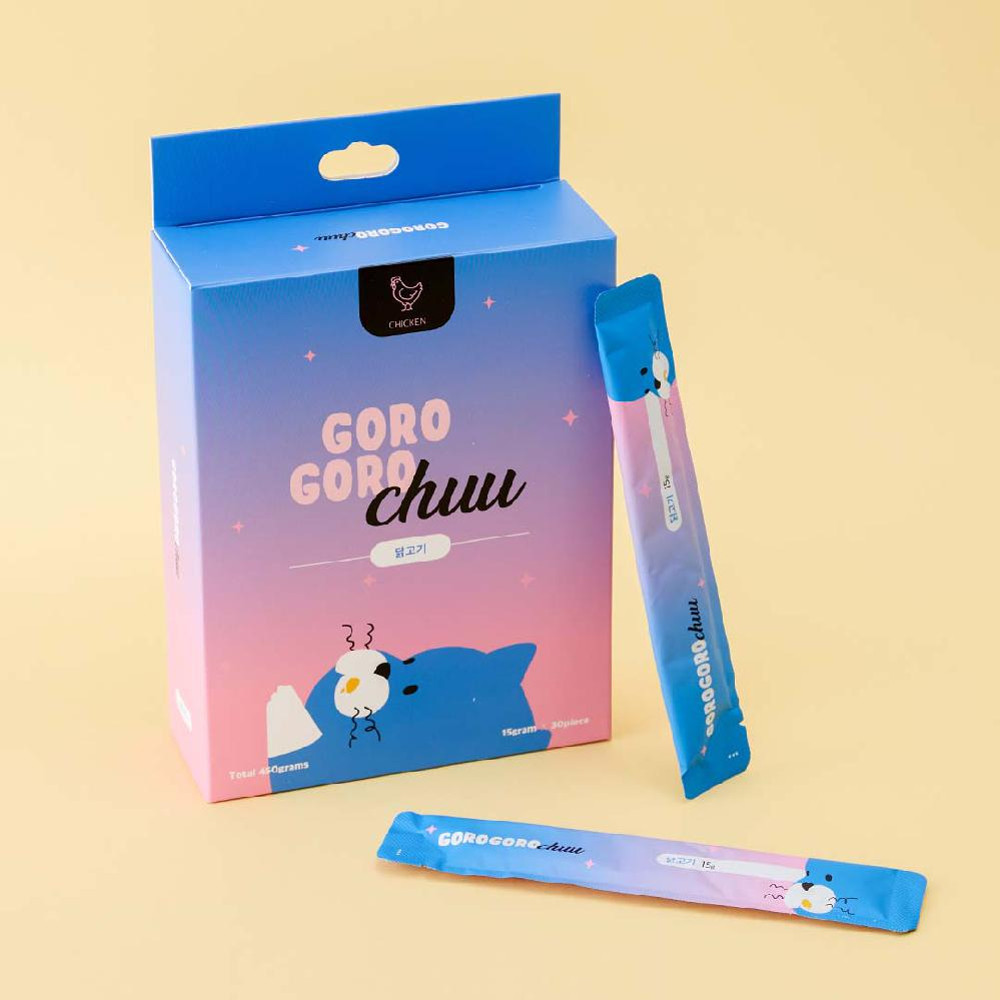 고로고로 츄 15g X 30P 고양이 츄르 스틱 간식 믹스, 450g, 1개 - 상세 이미지 2