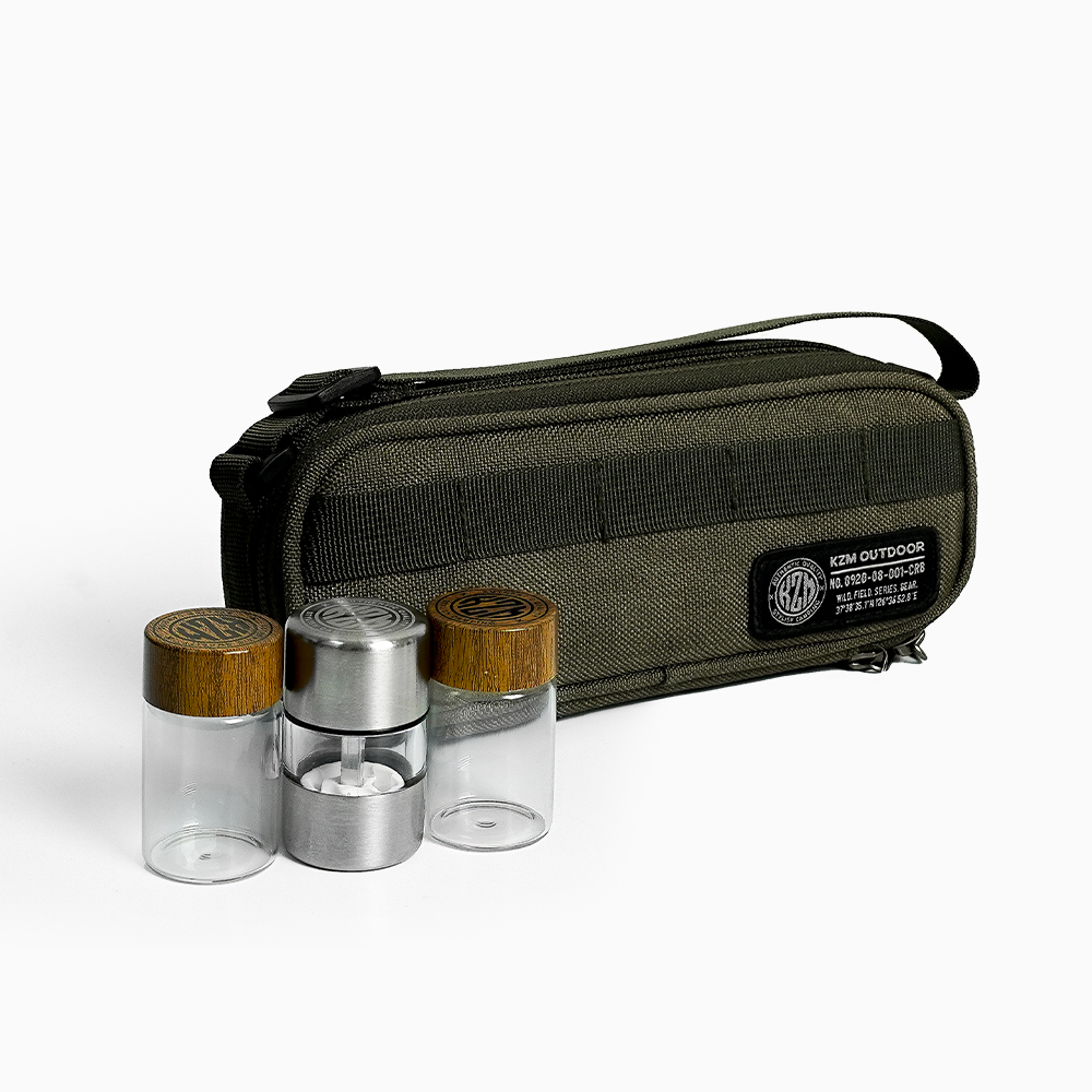 카즈미 필드 스파이스 파우치 캠핑 조미료통 파우치