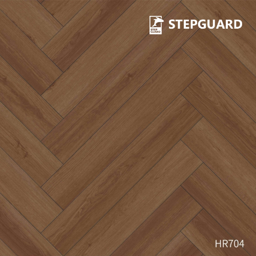 스텝가드 SPC마루 StepGuard - HerringTek (헤링본무늬)HR704 - 상품 이미지