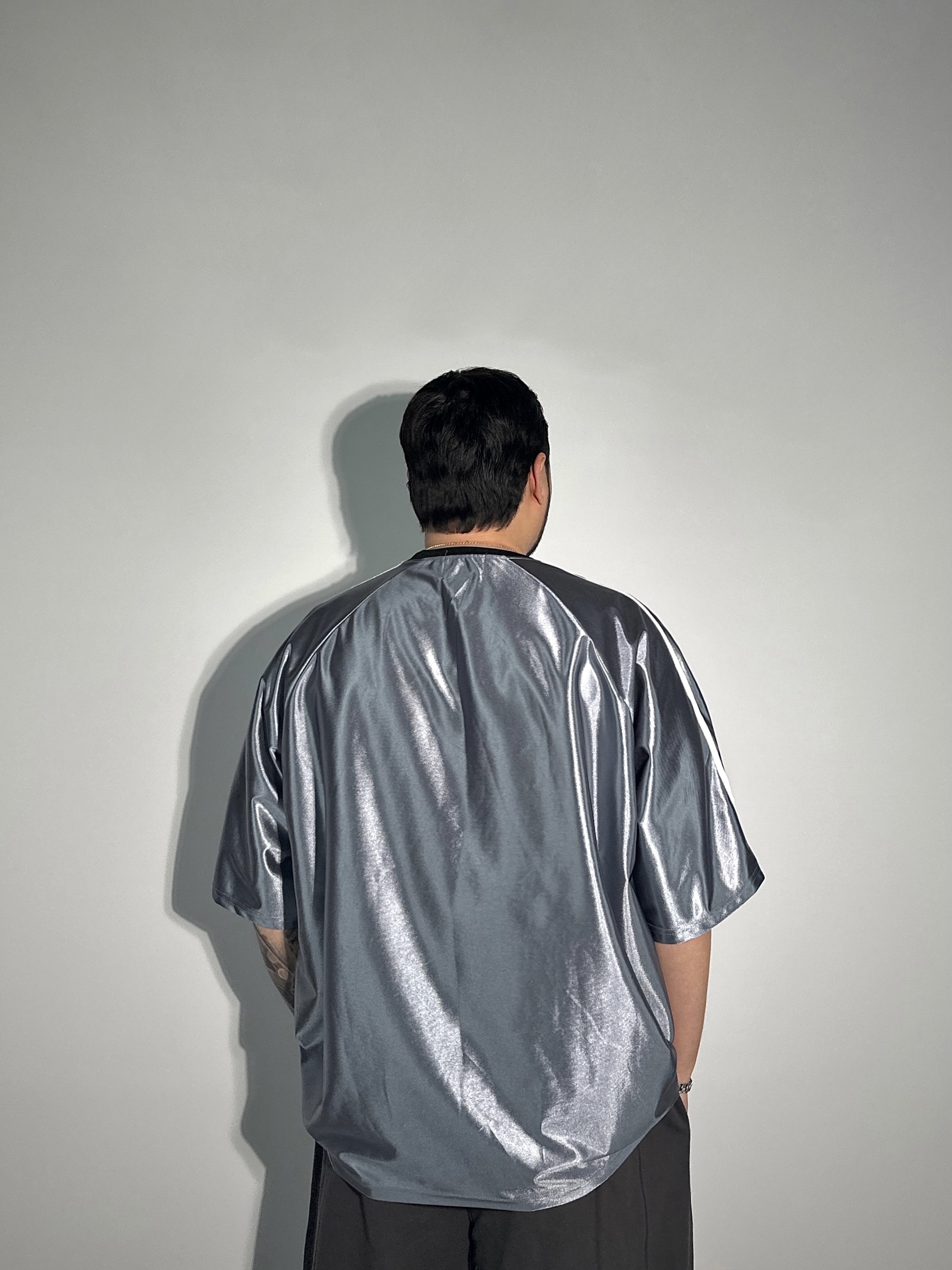 87 메탈 유니폼 반팔티 2COLOR 빅사이즈 짐웨어 오버핏 상의 에이오알닷 이미지 8