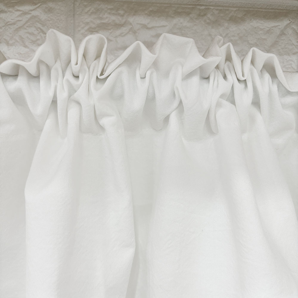 자수 플라워 주방 바란스 프릴 주방창문 커튼 가리개커튼