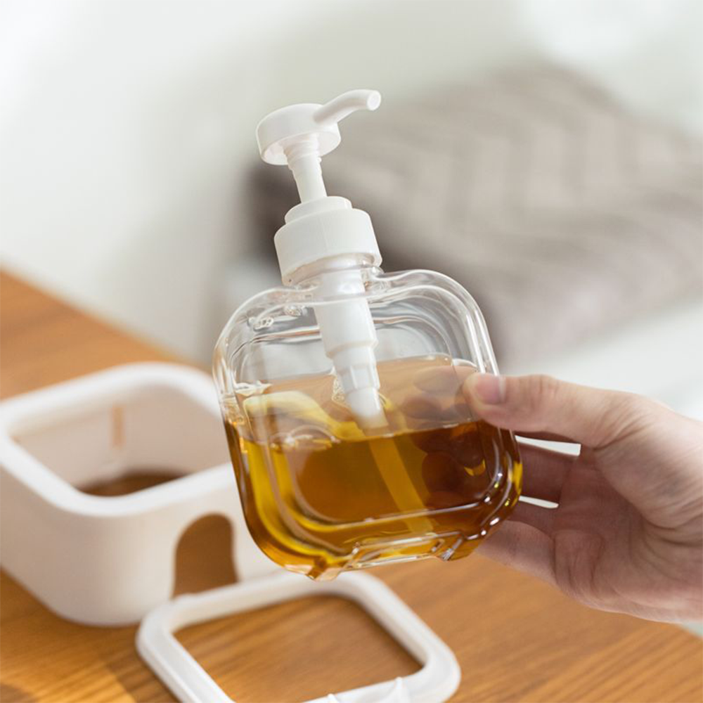 주방세제디스펜서 세제통 주방 디스펜서 샴푸 바디워시 욕실 손세정제 소분용기 300ml - 상세 이미지 2