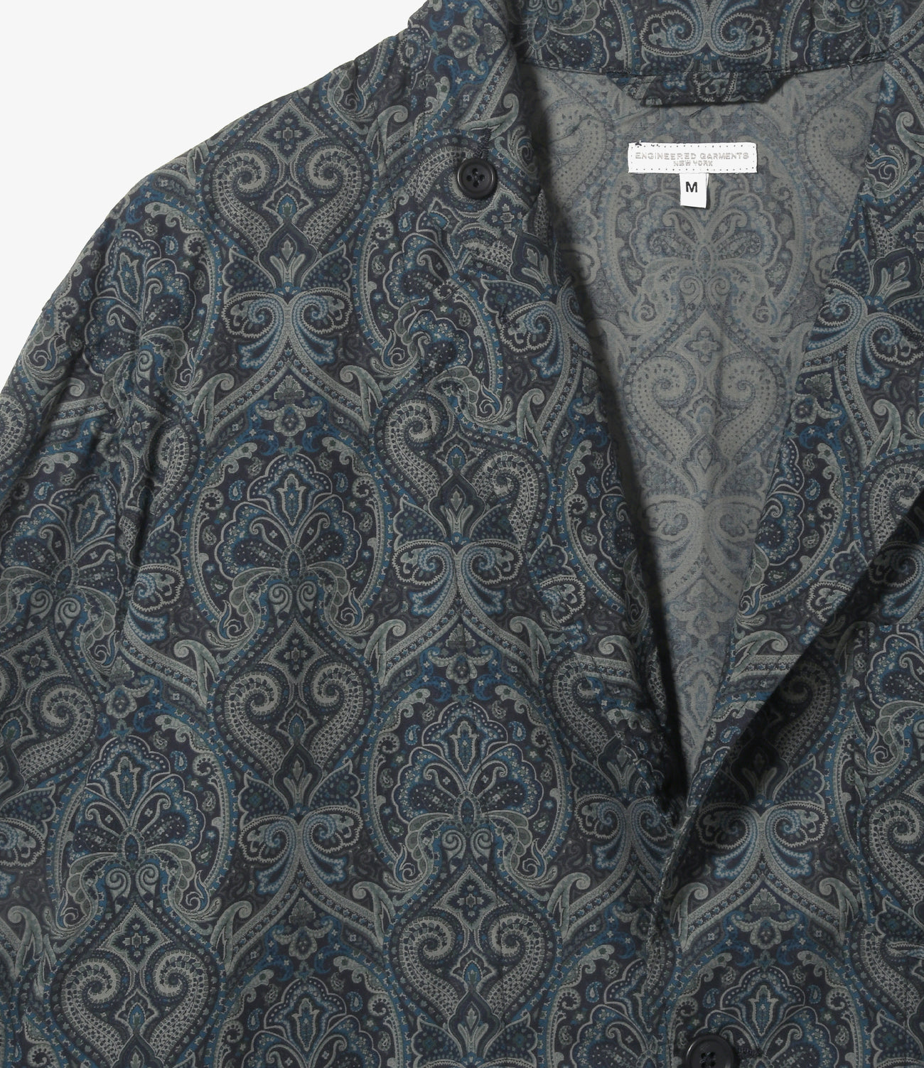 엔지니어드가먼츠 PAISLEY PRINT 페이즐리 프린트 로이터 자켓 네이비 - 상세 이미지 2