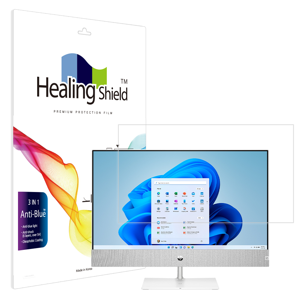 HP 파빌리온 27-ca2007kr 블루라이트차단 액정보호필름 - 상품 이미지
