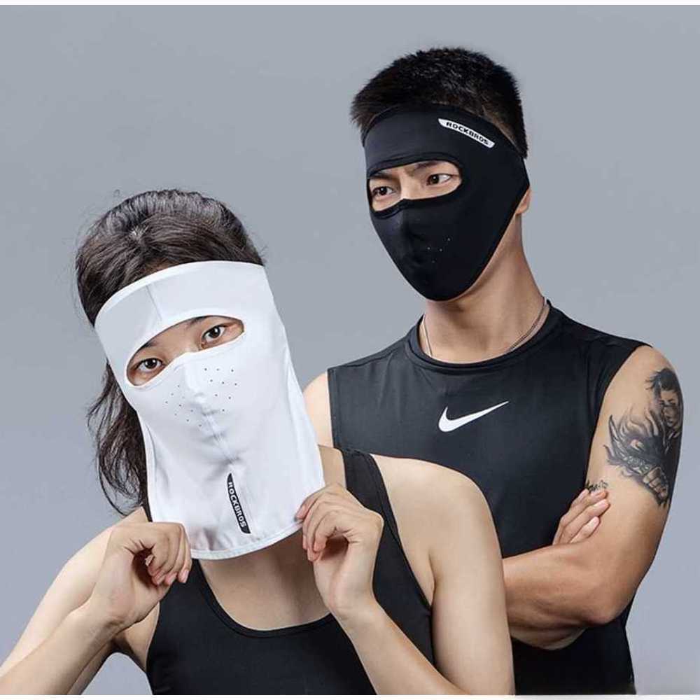 라이딩 쿨 마스크 자전거 자외선 차단 런닝 햇빛 얼굴 헬스 낚시 복면 안면 눈빼고 가리는 야외 스포츠 - 상품 이미지