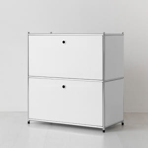 심플리 수납장 BC016 77x40x82, 2단, 퓨어화이트 3300.1... 솔직 후기 | 실제 배치 사진 포함 - 상품 이미지 2