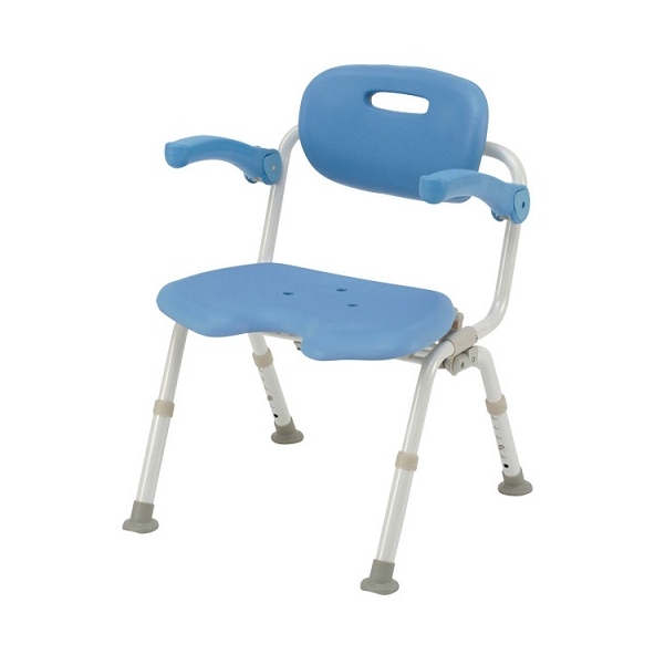 목욕의자 PN-L4152101D 국부세척 자립 접이식 복지용구 경량 욕실화장실 노인의자 - 상세 이미지 2
