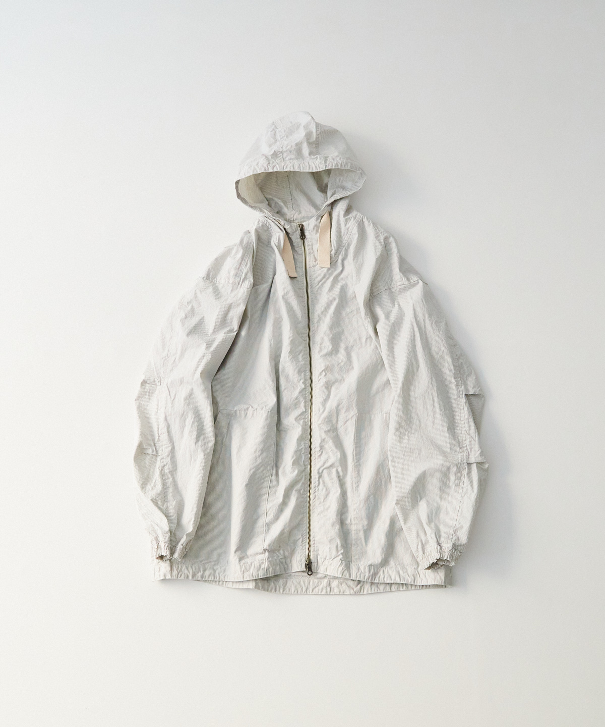 네스트로브 NEST ROBE 컨펙트 카운트 Stripe Sailing 자켓 파카 - 상세 이미지 2