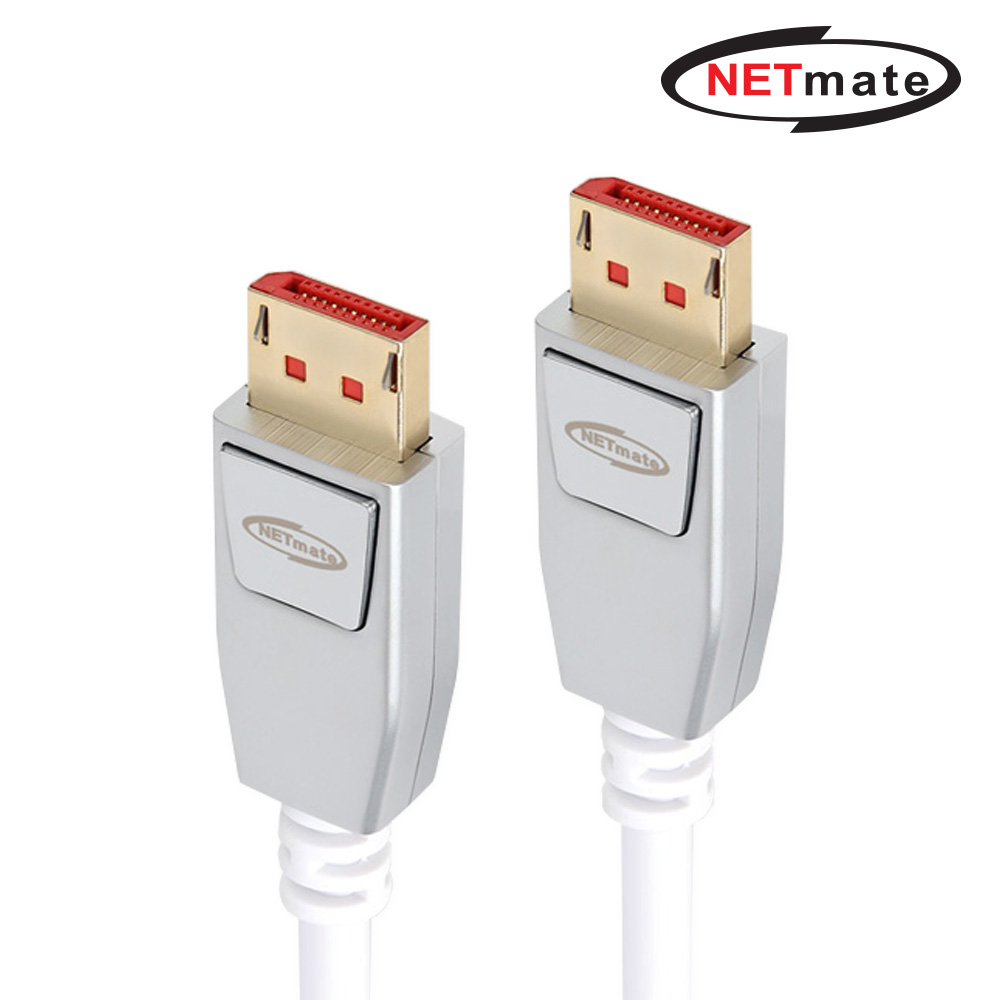 강원전자 넷메이트 8K 60Hz DisplayPort DP 1.4 케이블 1m, 1개 - 메인 이미지
