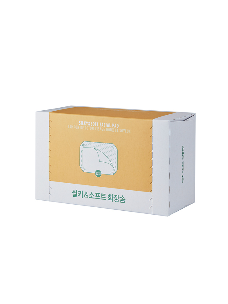 더페이스샵 fmgt 데일리 뷰티툴즈 실키&소프트 화장솜 80매