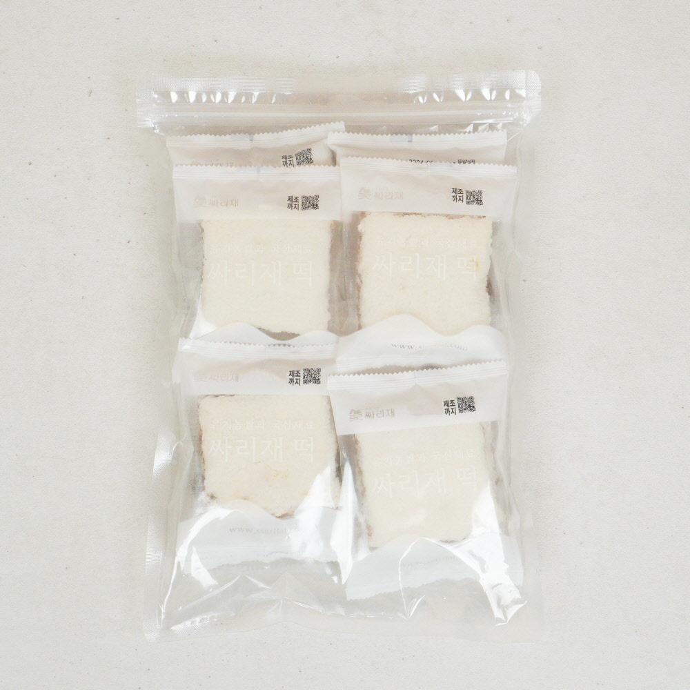 싸리재 꿀설기 [ 꿀 백설기 100g 10봉 ] 아침대용 설기떡 개별포장 간식 - 상세 이미지 2