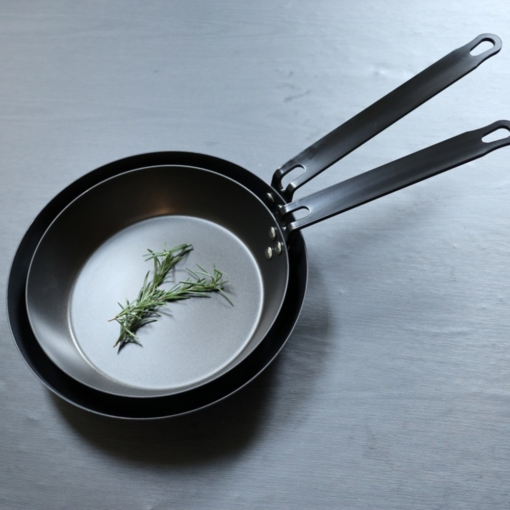 인덕션 카본스틸 팬 스테이크 주물 철 후라이팬