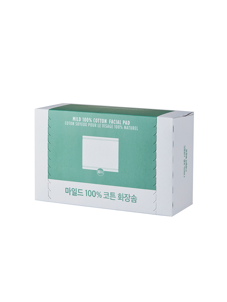 더페이스샵 fmgt 데일리 뷰티툴즈 마일드 100% 코튼 화장솜 80매