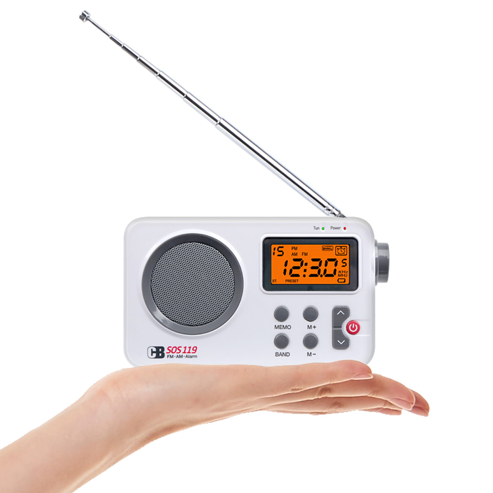 아날로그 효도라디오 어르신 휴대용 등산용 소형 미니 AM FM 알람