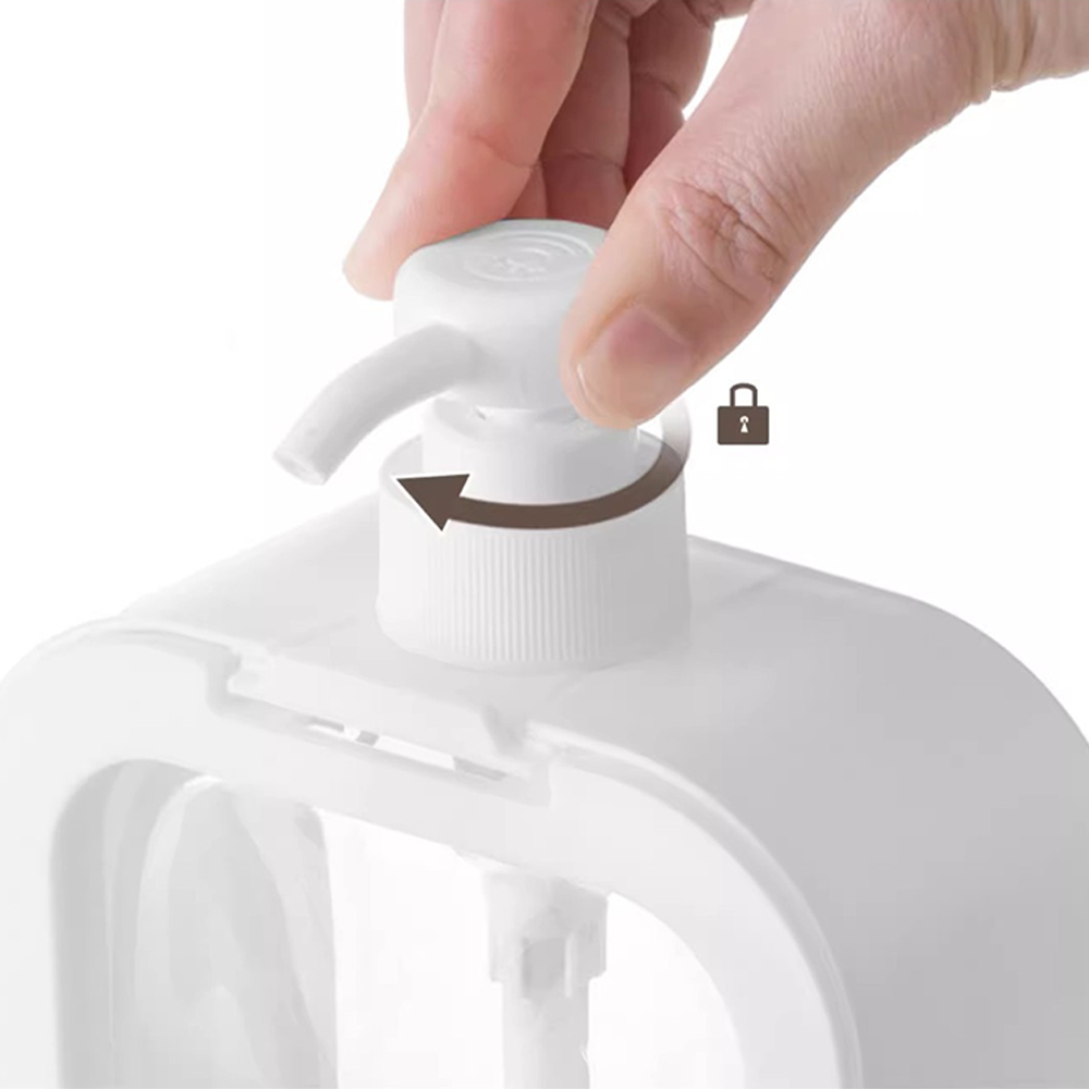 주방세제디스펜서 세제통 주방 디스펜서 샴푸 바디워시 욕실 손세정제 소분용기 300ml - 상세 이미지 5
