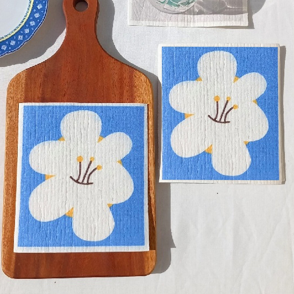 셀룰로오스 행주 스웨덴 빨아쓰는 배꽃