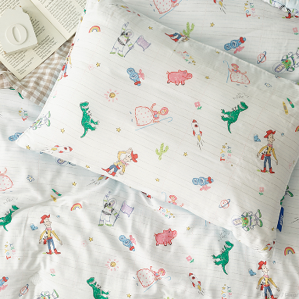 레노마홈 디즈니 이불 스케치 모달 베개커버