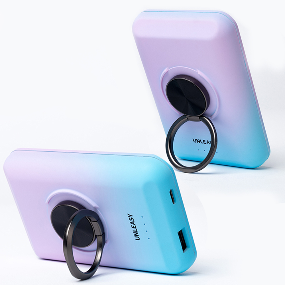 언리시 맥세이프 아이폰 일체형 보조배터리 5000mAh - 상품 이미지