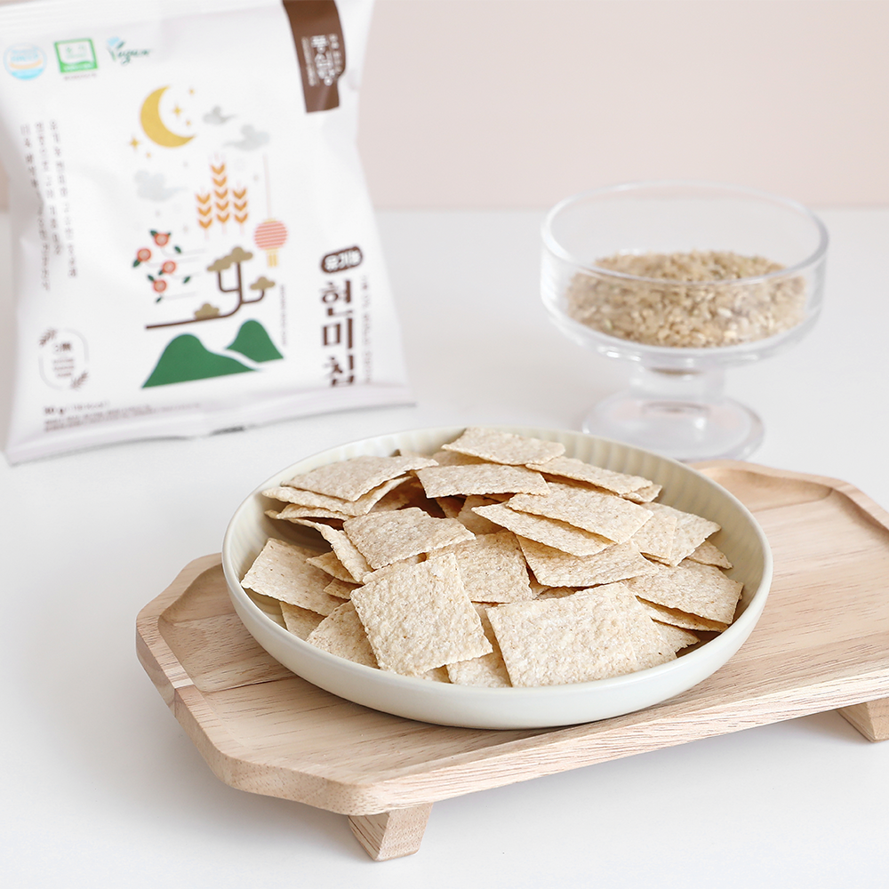 유기농 현미칩 건강간식 쌀과자 리뷰 풍심당 건강 간식 선택법