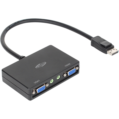 강원전자 넷메이트 DisplayPort to 2xVGA 분배기 NM-DPV22 - 상세 이미지 2