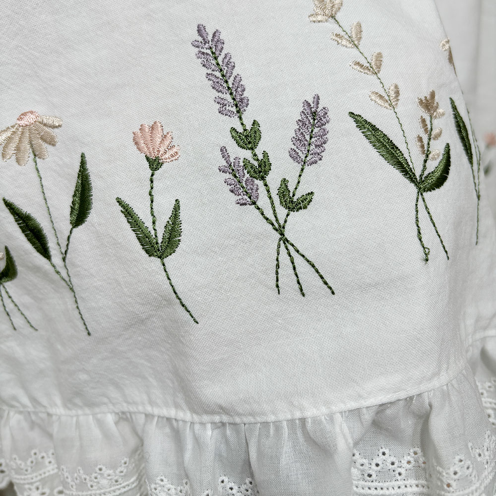 자수 플라워 주방 바란스 프릴 주방창문 커튼 가리개커튼