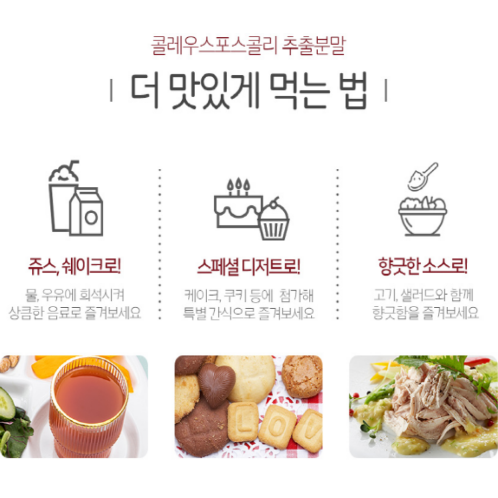 콜레우스 포스콜리 추출분말 이미지 8