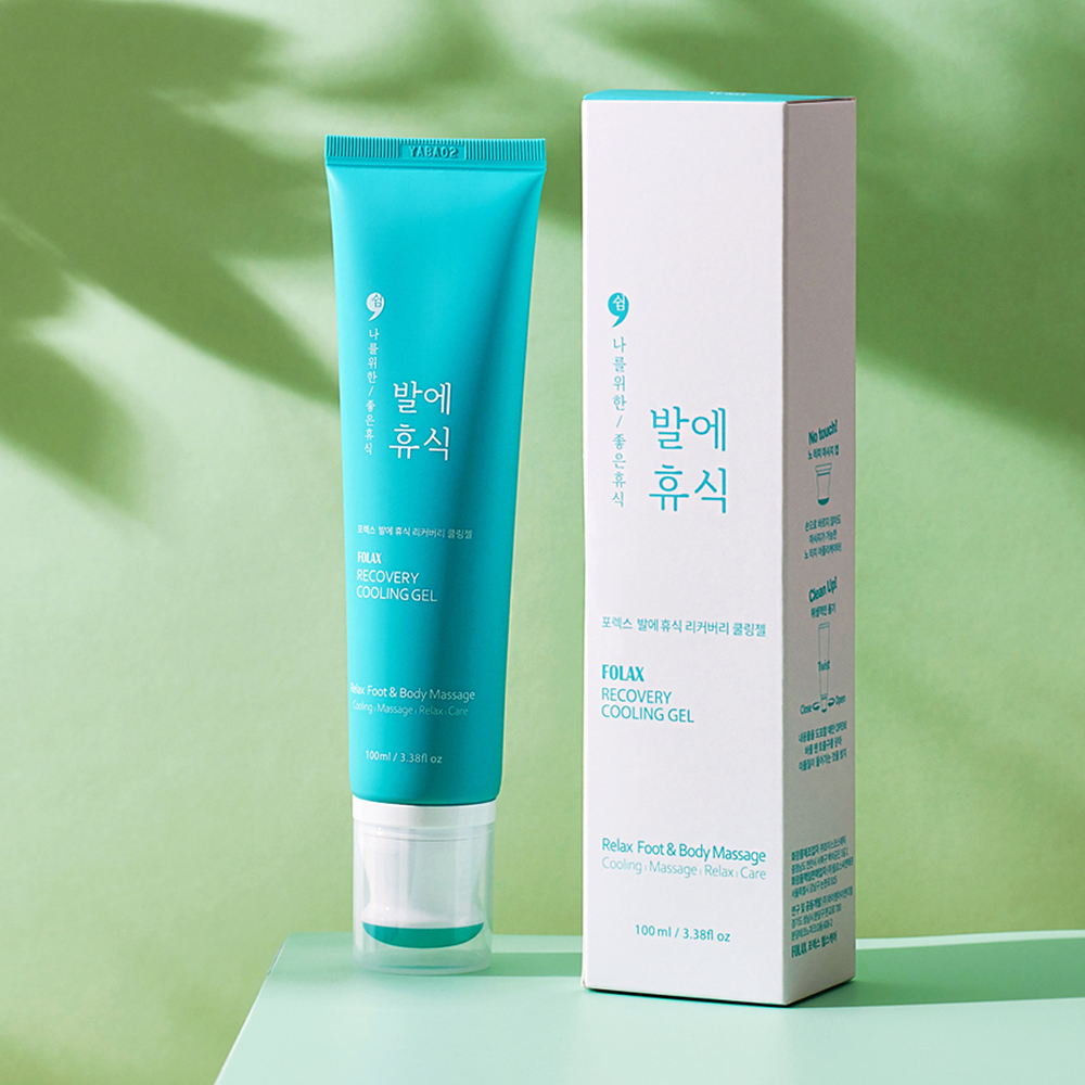 발에휴식 스포츠 마사지 크림 운동후 리커버리 콜드 냉감 쿨링 노터치 수딩 젤 이미지 6
