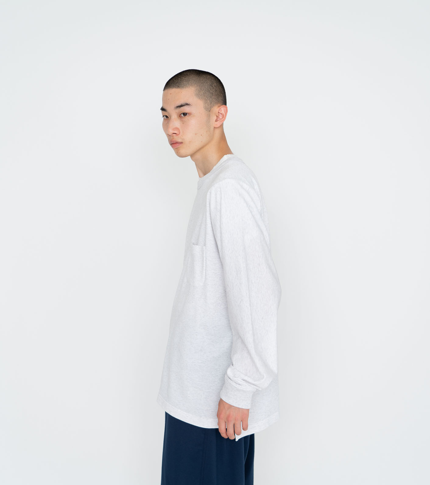 나나미카 코덴시 포켓 티셔츠 KODENSHI L/S Pocket T 3컬러 nanamica - 상세 이미지 4