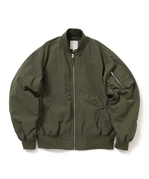 빔즈 BMING by BEAMS 발수 코듀라 MA-1 자켓 2컬러 24SS - 상세 이미지 4